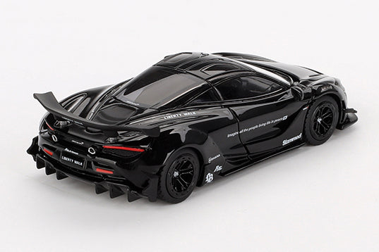 [ Back-order ] TSM MINI-GT MGT00777-L 1:64 McLaren 720S LB Works Black LHD model car