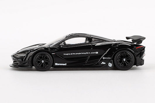 [ Back-order ] TSM MINI-GT MGT00777-L 1:64 McLaren 720S LB Works Black LHD model car