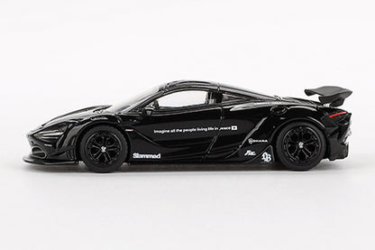 [ Back-order ] TSM MINI-GT MGT00777-L 1:64 McLaren 720S LB Works Black LHD model car