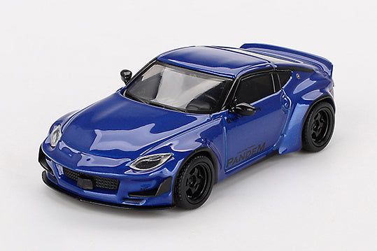 [ Back-order ] TSM MINI-GT MGT00778-R 1:64 Pandem Nissan Z Seiran Blue RHD model car