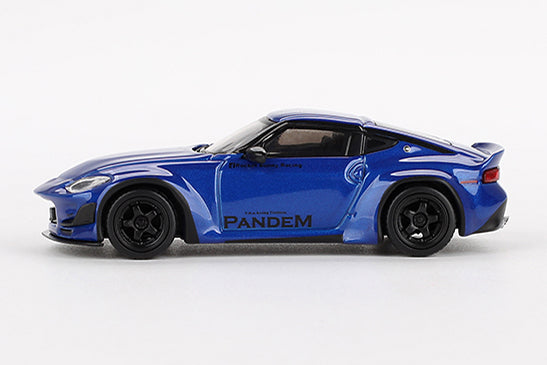 [ Back-order ] TSM MINI-GT MGT00778-R 1:64 Pandem Nissan Z Seiran Blue RHD model car