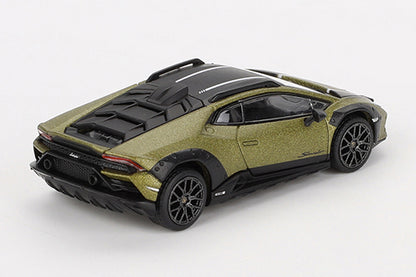 [ Back-order ] TSM MINI-GT MGT00779-L 1:64 Lamborghini Huracan Stellato Verde Gea Matt Matte Green LHD model car