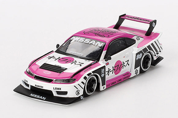 [ Back-order ] TSM MINI-GT MGT00781-R 1:64 Nissan LB-Super Silhouette Silvia S15 2023 SEMA Auto Finesse RHD model car