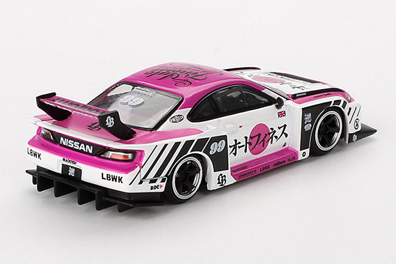 [ Back-order ] TSM MINI-GT MGT00781-R 1:64 Nissan LB-Super Silhouette Silvia S15 2023 SEMA Auto Finesse RHD model car