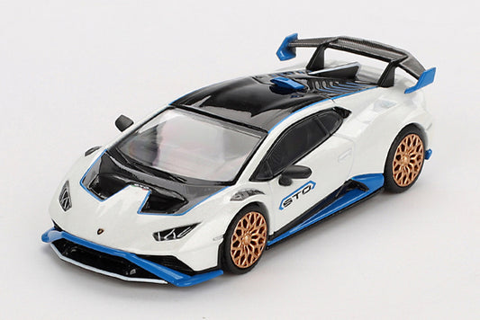 [ Back-order ] TSM MINI-GT MGT00788-R 1:64 Lamborghini Huracan STO Bianco Asopo White RHD model car