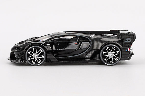 [ Back-order ] TSM MINI-GT MGT00795-L 1:64 Bugatti Vision Gran Turismo Black LHD model car