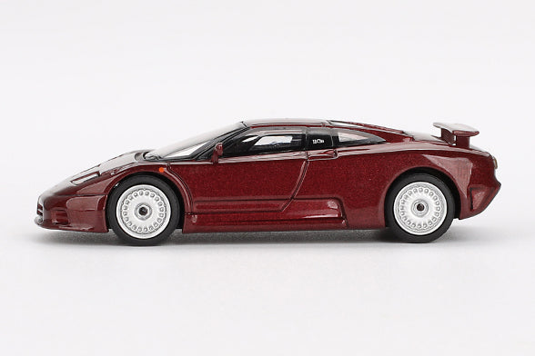 [ Back-order ] TSM MINI-GT MGT00806-L 1:64 Bugatti EB110 GT Dark Red Metallic LHD model car