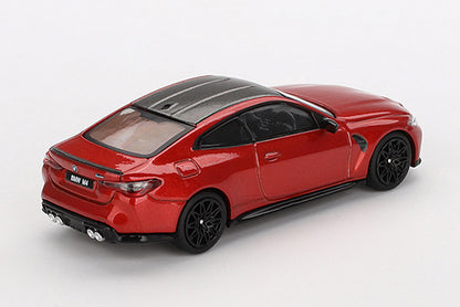 [ Back-order ] TSM MINI-GT MGT00811-R 1:64 BMW M4 Competition G82 Sakhir Orange RHD model car