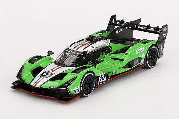 [ Back-order ] TSM MINI-GT MGT00816-L 1:64 Lamborghini SC63 IMSA Sebring 12 Hours 2024 #63 Iron Lynx model car
