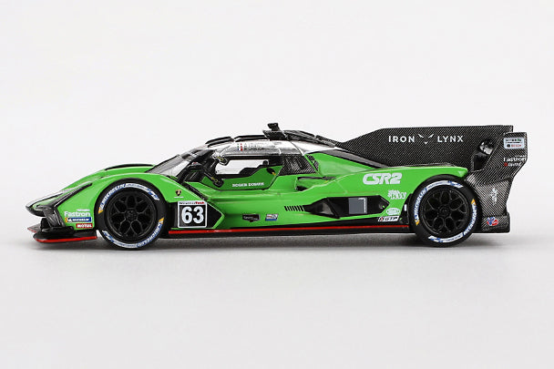 [ Back-order ] TSM MINI-GT MGT00816-L 1:64 Lamborghini SC63 IMSA Sebring 12 Hours 2024 #63 Iron Lynx model car