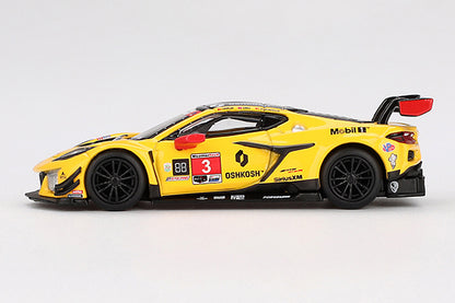 [ Back-order ] TSM MINI-GT MGT00854-L 1:64 Chevrolet Corvette Z06 GT3.R IMSA 24 Hours of Daytona 2024 #3 Corvette Racing by Pratt Miller Motorsports model car