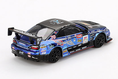 [ Back-order ] TSM MINI-GT MGT00855-BL 1:64 Nissan Silvia S15 D1 GP 2023 #70 D-MAX RACING RHD *Blister pack model car