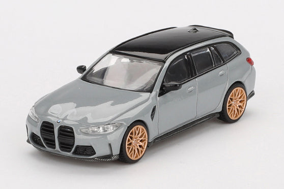 [ Back-order ] TSM MINI-GT MGT00864-BL 1:64 BMW M3 M Performance Touring Brooklyn Gray LHD *Blister pack model car