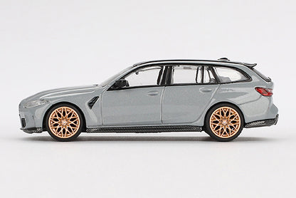 [ Back-order ] TSM MINI-GT MGT00864-BL 1:64 BMW M3 M Performance Touring Brooklyn Gray LHD *Blister pack model car