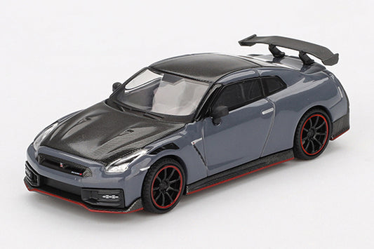 [ Back-order ] TSM MINI-GT MGT00868-L 1:64 Nissan GT-R Nismo 2024 NISMO Stealth Gray LHD model car