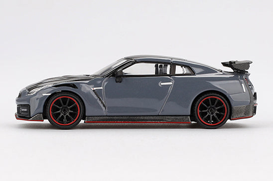 [ Back-order ] TSM MINI-GT MGT00868-L 1:64 Nissan GT-R Nismo 2024 NISMO Stealth Gray LHD model car