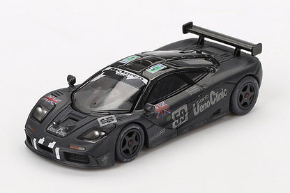 [ Back-order ] TSM MINI-GT MGT00870-L 1:64 McLaren F1 GTR 1995 24 Hours of Le Mans Winner #59 J.J.Lehto/Y.Dalmas/M.Sekiya Weathering Paint model car