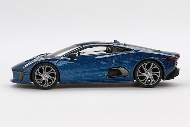 [ Back-order ] TSM MINI-GT MGT00884-L 1:64 Jaguar C-X75 Blue LHD model car