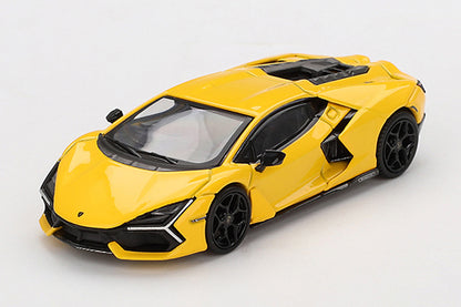[ Back-order ] TSM MINI-GT MGT00886-L 1:64 Lamborghini Revuelto Giallo LHD model car