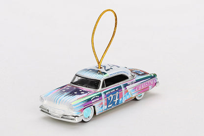 [ Back-order ] TSM MINI-GT MGT00888-L 1:64 Lincoln Capri Hot Rod by Tim Sadchikov 2024 Christmas Edition LHD model car