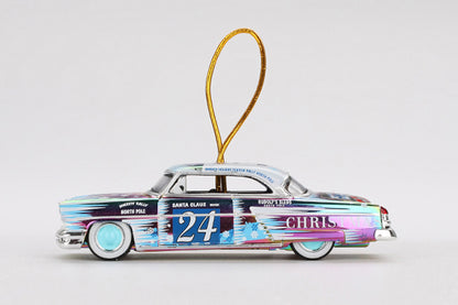 [ Back-order ] TSM MINI-GT MGT00888-L 1:64 Lincoln Capri Hot Rod by Tim Sadchikov 2024 Christmas Edition LHD model car
