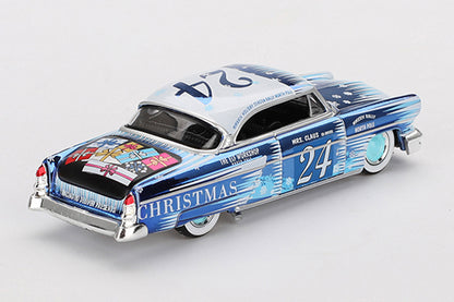 [ Back-order ] TSM MINI-GT MGT00888-L 1:64 Lincoln Capri Hot Rod by Tim Sadchikov 2024 Christmas Edition LHD model car