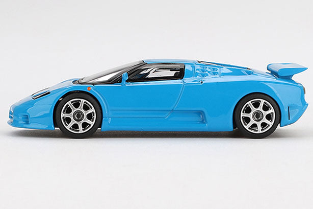 [ Back-order ] TSM MINI-GT MGT00890-L 1:64 Bugatti EB110 Super Sport Blue Bugatti LHD model car