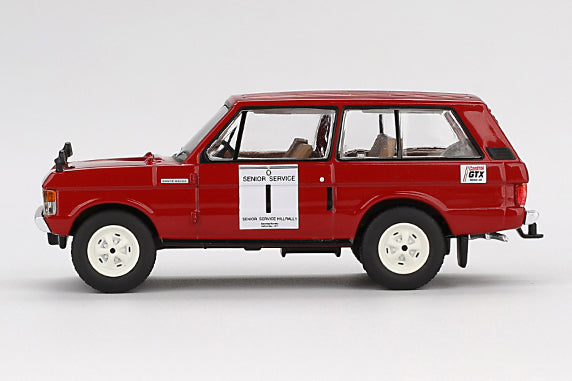 [ Back-order ] TSM MINI-GT MGT00893-BL 1:64 Range Rover International Hill Rally 1971 Winner #1 RHD *Blister pack model car