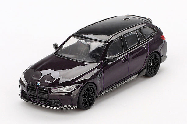 [ Back-order ] TSM MINI-GT MGT00896-L 1:64 BMW M3 M Performance Touring Daytona Violet LHD model car