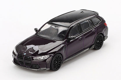 [ Back-order ] TSM MINI-GT MGT00896-L 1:64 BMW M3 M Performance Touring Daytona Violet LHD model car