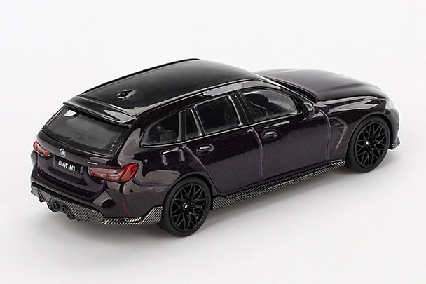 [ Back-order ] TSM MINI-GT MGT00896-L 1:64 BMW M3 M Performance Touring Daytona Violet LHD model car