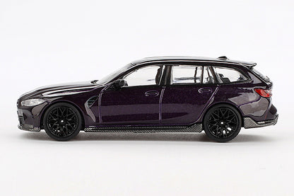 [ Back-order ] TSM MINI-GT MGT00896-BL 1:64 BMW M3 M Performance Touring Daytona Violet LHD *Blister pack model car