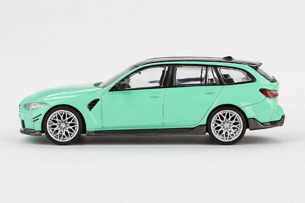 [ Back-order ] TSM MINI-GT MGT00897-R 1:64 BMW M3 M Performance Touring Mint Green RHD model car