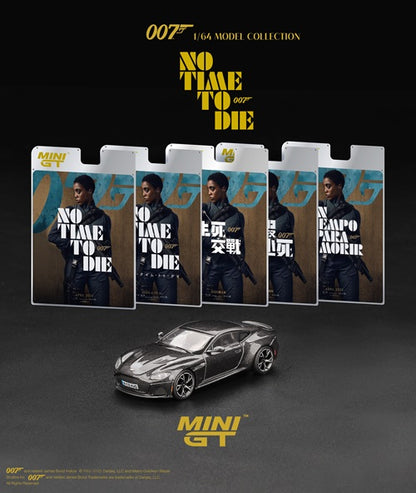 [ Back-order ] TSM MINI-GT MGT00904-007J 1:64 Aston Martin DBS "No Time to Die" 2021 Japan-Limited Edition Package model car