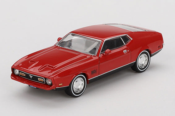 [ Back-order ] TSM MINI-GT MGT00905-007S 1:64 Ford Mustang Mach 1 "Diamonds Are Forever" Spanish packaging model car