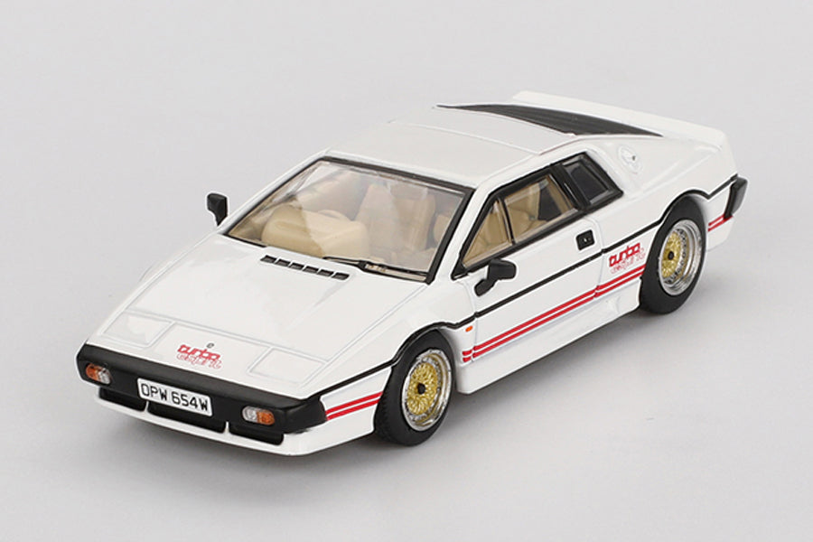 [ Back-order ] TSM MINI-GT MGT00907-007F Lotus Esprit Turbo White "Your Eyes Only" French Edition Package model car