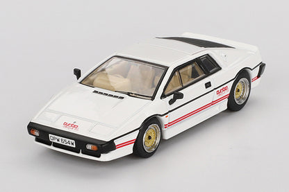 [ Back-order ] TSM MINI-GT MGT00907-007F Lotus Esprit Turbo White "Your Eyes Only" French Edition Package model car