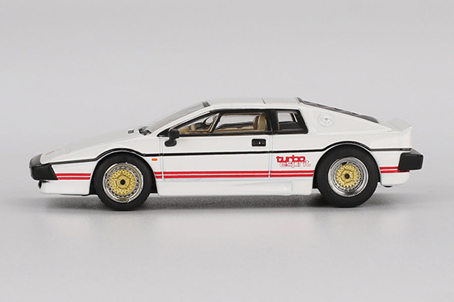 [ Back-order ] TSM MINI-GT MGT00907-007F Lotus Esprit Turbo White "Your Eyes Only" French Edition Package model car