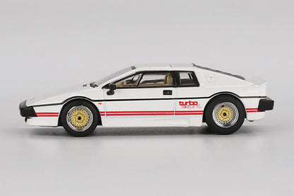 [ Back-order ] TSM MINI-GT MGT00907-007F Lotus Esprit Turbo White "Your Eyes Only" French Edition Package model car