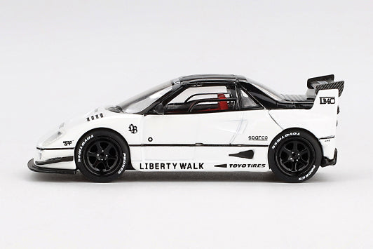[ Back-order ] TSM MINI-GT MGT00953-R 1:64 Mazda AZ-1 Liberty Walk LB40 Tokyo Auto Salon 2024 White RHD model car