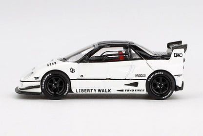 [ Back-order ] TSM MINI-GT MGT00953-R 1:64 Mazda AZ-1 Liberty Walk LB40 Tokyo Auto Salon 2024 White RHD model car