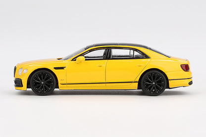 [ Back-order ] TSM MINI-GT MGT00955-R 1:64 Bentley Flying Spur Monaco Yellow RHD model car