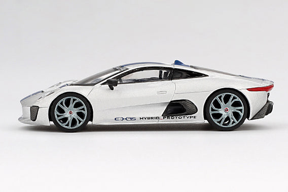 [ Back-order ] TSM MINI-GT MGT00960-BL 1:64 Jaguar C-x75 Silver LHD *Blister pack model car