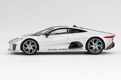 [ Back-order ] TSM MINI-GT MGT00960-L 1:64 Jaguar C-x75 Silver LHD model car