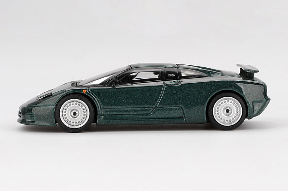 [ Back-order ] TSM MINI-GT MGT00968-L 1:64 Bugatti EB110 GT Verde Culo Green LHD model car