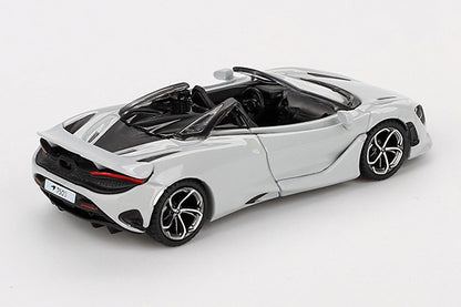 [ Back-order ] TSM MINI-GT MGT00973-BL 1:64 McLaren 750S Spider Cirrus Gray LHD *Blister pack model car