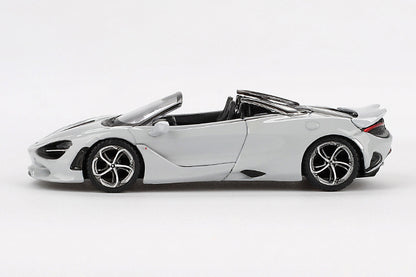 [ Back-order ] TSM MINI-GT MGT00973-BL 1:64 McLaren 750S Spider Cirrus Gray LHD *Blister pack model car