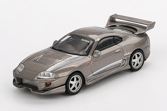 [ Back-order ] TSM MINI-GT MGT00978-R 1:64 Toyota Supra Veilside Combat V-II Combat Gray RHD model car