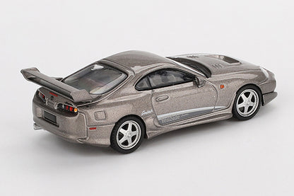 [ Back-order ] TSM MINI-GT MGT00978-L 1:64 Toyota Supra Veilside Combat V-II Combat Gray LHD model car