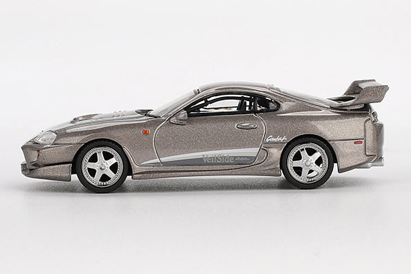 [ Back-order ] TSM MINI-GT MGT00978-L 1:64 Toyota Supra Veilside Combat V-II Combat Gray LHD model car